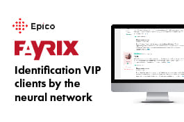 Identification VIP clients by the neural network